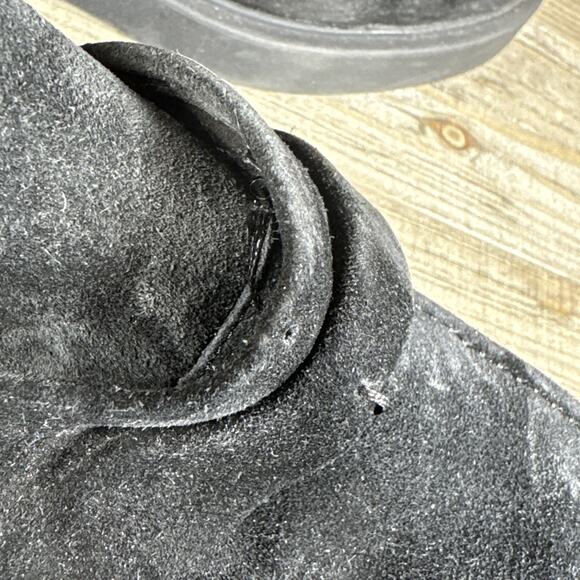 Paul Green Womens Size US 8.5 Sadie Loafer Slip On Black Suede Casual Shoes - Picture 12 of 13